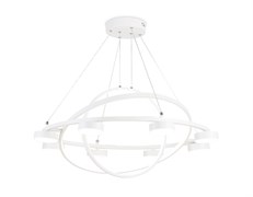 Ambrella Светильник светодиодный подвесной с пультом FL51777/3+8 WH белый 3000K/4200K/6400K 112W D800/600/400*1200 (ПДУ ИК) FL51777