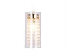 Ambrella Подвесной светильник с хрусталем TR3660 GD/CL золото/прозрачный E14 max 40W D110*1000 TR3660