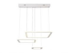 Ambrella Подвесной светодиодный светильник с пультом FA4329/3 WH белый 3000K/4200K/6400K 154W 650*460*590 (ПДУ РАДИО 2.4G) FA4329