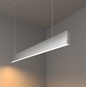 Elektrostandard 101-200-30-103 / Линейный светодиодный подвесной односторонний светильник 103см 20W 3000K матовое серебро a041523
