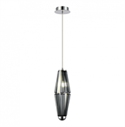 ST LUCE SL1242.103.01 Светильник подвесной Хром/Дымчатый G9 1*5W 4000K SL1242.103.01
