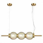 ST Luce SL1155.313.03 Светильник подвесной Латунь/Коньячный E14 3*40W SL1155.313.03