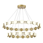 ST LUCE SL6610.203.36 Светильник подвесной золотистый/белый LED 1*70W 4000K SL6610.203.36