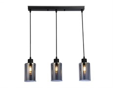 Ambrella Подвесной светильник в стиле лофт TR3698/3 BK/SM черный/дымчатый E27*3 max 40W 560*100*1040 TR3698