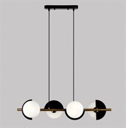 Eurosvet Подвесной светильник 70149/4 черный/латунь a064820