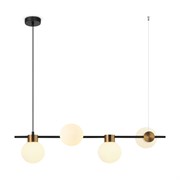 Freya Modern Gatsby Подвесной светильник Черный FR5232PL-04B