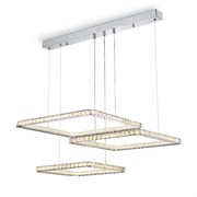 Ambrella Светильник светодиодный подвесной управляемый FA1759/3 CH хром 180W 3000K+6400K/3000K/6400K/4200K+4200K 680*460*740 (ПДУ РАДИО 2.4G) FA1759