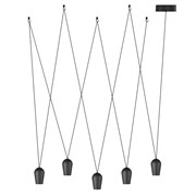LOFT IT 10357/5 Подвесной светильник Blackout, шт 10357/5