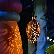 Rexant Светильник подвесной Фатих, 3000К, встроенный аккумулятор, солнечная панель, коллекция Стамбул 602-2402