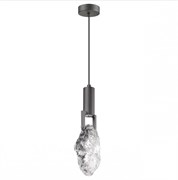 Odeon Light 6695/5L MIDCENT ODL24 Подвесной светильник брашир. черный/металл/стекло IP20 LED 5W 200Лм 3000K LIA 6695/5L