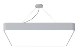 ЭРА Светильник светодиодный Geometria Quadro SPO-164-W-40K-110 110Вт 4000К 17300Лм IP40 800*800*80 белый подвесной Б0050588