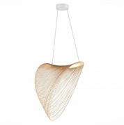 ST LUCE SL6900.503.24 Светильник подвесной Белый/Древесный LED 1*24W 4000K SL6900.503.24