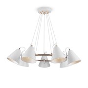 Freya Modern Market Белый с Золотом Подвесной светильник FR8001PL-07WG