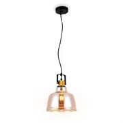 Ambrella Подвесной светильник TR3526 SB/TI бронза/янтарь E27 max 40W D220*1000 TR3526