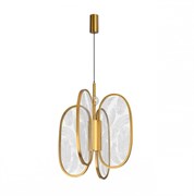 Odeon Light 6664/38L L-VISION ODL_EX24 015 Подвесной светильник античн бронза/металл/акрил IP20 LED 38W 2500Лм 3000K PIUMA 6664/38L