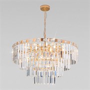 Eurosvet 10130/10 / подвесной светильник / золото/прозрачный хрусталь Strotskis a060643 a060643