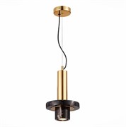 ST Luce SL1210.403.01 Светильник подвесной Золото/Черный G9 1*3W SL1210.403.01