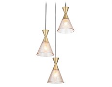 Ambrella Подвесной светильник TR3175/3 BK/GD черный/золото E27/3 max 60W D360*1000 TR3175