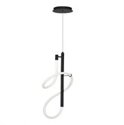 ST LUCE SL6102.403.16 Светильник подвесной Черный/Белый LED 1*16W 3000K SL6102.403.16