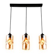 Ambrella Подвесной светильник TR3556/3 BK/TI черный/янтарь E27 max 40W 570*110*1200 TR3556