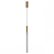 Odeon Light 6679/4L L-VISION ODL24 149   Подвесной светильник античная бронза/металл/хрусталь IP20 LED 4W 240Лм 4000K ALETTA 6679/4L