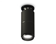 Ambrella Комплект накладного светильника XS6302201 SBK/PBK черный песок/черный полированный MR16 GU5.3 (N6902, C6302, A2061, N6121) XS6302201