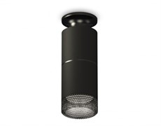 Ambrella Комплект накладного светильника XS6302202 SBK/PBK/BK черный песок/черный полированный/тонированный MR16 GU5.3 (N6902, C6302, A2061, N6151) XS6302202