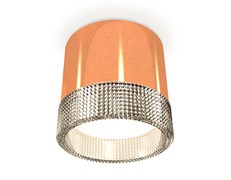 Ambrella Комплект накладного светильника с композитным хрусталем XS8122020 PPG/CL золото розовое полированное/прозрачный GX53 (C8122, N8480) XS8122020