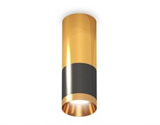 Ambrella Комплект накладного светильника XS6303050 DCH/PYG черный хром/золото желтое полированное MR16 GU5.3 (C6303, C6327, A2010, N6134) XS6303050 Ambrella Комплект накладного светильника XS6303050 DCH/PYG черный хром/золото желтое полированное MR16 GU5.3 (C6303, C6327, A2010, N6134) XS6303050