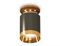 Ambrella Комплект накладного светильника XS6303140 DCH/PYG черный хром/золото желтое полированное MR16 GU5.3 (N6905, C6303, N6134) XS6303140 Ambrella Комплект накладного светильника XS6303140 DCH/PYG черный хром/золото желтое полированное MR16 GU5.3 (N6905, C6303, N6134) XS6303140