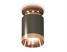 Ambrella Комплект накладного светильника XS6303160 DCH/PPG черный хром/золото розовое полированное MR16 GU5.3 (N6906, C6303, N6135) XS6303160 Ambrella Комплект накладного светильника XS6303160 DCH/PPG черный хром/золото розовое полированное MR16 GU5.3 (N6906, C6303, N6135) XS6303160
