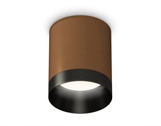 Ambrella Комплект накладного светильника XS6304010 SCF/PBK кофе песок/черный полированный MR16 GU5.3 (C6304, N6131) XS6304010 Ambrella Комплект накладного светильника XS6304010 SCF/PBK кофе песок/черный полированный MR16 GU5.3 (C6304, N6131) XS6304010