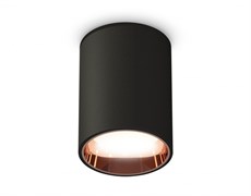 Ambrella Комплект накладного светильника XS6313024 SBK/PPG черный песок/золото розовое полированное MR16 GU5.3 (C6313, N6114) XS6313024 Ambrella Комплект накладного светильника XS6313024 SBK/PPG черный песок/золото розовое полированное MR16 GU5.3 (C6313, N6114) XS6313024