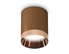 Ambrella Комплект накладного светильника XS6304012 SCF/PPG кофе песок/золото розовое полированное MR16 GU5.3 (C6304, N6135) XS6304012 Ambrella Комплект накладного светильника XS6304012 SCF/PPG кофе песок/золото розовое полированное MR16 GU5.3 (C6304, N6135) XS6304012