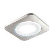 Eglo 97664 Светодиодный накладной светильник PUYO-S, 28W(LED), 510х510, H40, 3400lm, сталь, никель матовый, 97664 Eglo 97664 Светодиодный накладной светильник PUYO-S, 28W(LED), 510х510, H40, 3400lm, сталь, никель матовый, 97664
