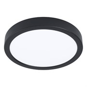 Eglo 901013 Светодиодный накладной светильник с датчиком движения FUEVA 5, 17W (LED), 3000K, 2000lm, ?210, сталь, чёрный/пластик, белый 901013