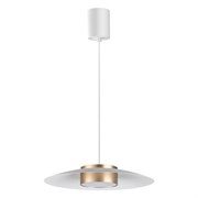 Novotech 358895 OVER NT22 белый/золото Светильник накладной светодиодный, провод 2м IP20 LED 4000К 18W 220-240V PILZ 358895 Novotech 358895 OVER NT22 белый/золото Светильник накладной светодиодный, провод 2м IP20 LED 4000К 18W 220-240V PILZ 358895