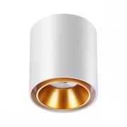 Novotech 358486 OVER NT20 000 белый/золото Светильник накладной IP20 LED 4000K 10W 220V RECTE 358486