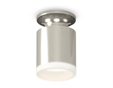 Ambrella Комплект накладного светильника XS6305043 PSL/FR серебро полированное/белый матовый MR16 GU5.3 (N6903, C6305, N6245) XS6305043