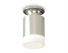 Ambrella Комплект накладного светильника XS6305044 PSL/FR серебро полированное/белый матовый MR16 GU5.3 (N6903, C6305, N6248) XS6305044