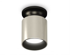 Ambrella Комплект накладного светильника XS6305061 PSL/PBK/SBK серебро полированное/черный полированный/черный песок MR16 GU5.3 (N6902, C6305, N6111) XS6305061