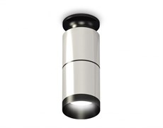 Ambrella Комплект накладного светильника XS6305080 PSL/PBK серебро полированное/черный полированный MR16 GU5.3 (N6902, C6305, A2061, N6131) XS6305080
