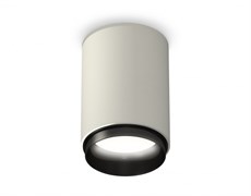 Ambrella Комплект накладного светильника XS6314021 SGR/PBK серый песок/черный полированный MR16 GU5.3 (C6314, N6121) XS6314021 Ambrella Комплект накладного светильника XS6314021 SGR/PBK серый песок/черный полированный MR16 GU5.3 (C6314, N6121) XS6314021