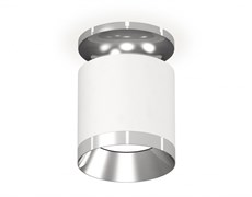 Ambrella Комплект накладного светильника XS7401101 SWH/PSL белый песок/серебро полированное MR16 GU5.3 (N7927, C7401, N7032) XS7401101 Ambrella Комплект накладного светильника XS7401101 SWH/PSL белый песок/серебро полированное MR16 GU5.3 (N7927, C7401, N7032) XS7401101