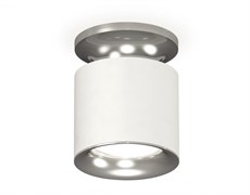 Ambrella Комплект накладного светильника XS7401102 SWH/PSL белый песок/серебро полированное MR16 GU5.3 (N7927, C7401, N7012) XS7401102 Ambrella Комплект накладного светильника XS7401102 SWH/PSL белый песок/серебро полированное MR16 GU5.3 (N7927, C7401, N7012) XS7401102