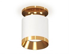 Ambrella Комплект накладного светильника XS7401121 SWH/PYG белый песок/золото желтое полированное MR16 GU5.3 (N7929, C7401, N7034) XS7401121