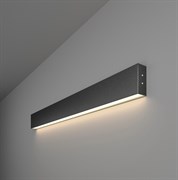 Elektrostandard 101-100-30-78 / Линейный светодиодный накладной односторонний светильник 78см 15W 4200K черная шагрень a042940