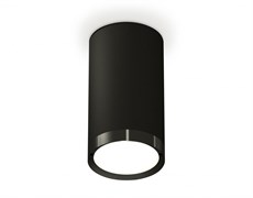 Ambrella Комплект накладного светильника XS8162001 SBK/PBK черный песок/черный полированный GX53 (C8162, N8113) XS8162001
