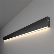 Elektrostandard 101-100-30-128 / Линейный светодиодный накладной односторонний светильник 128см 25W 4200K черная шагрень a042934