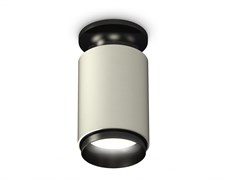 Ambrella Комплект накладного светильника XS6314080 SGR/PBK серый песок/черный полированный MR16 GU5.3 (N6902, C6314, N6121) XS6314080
